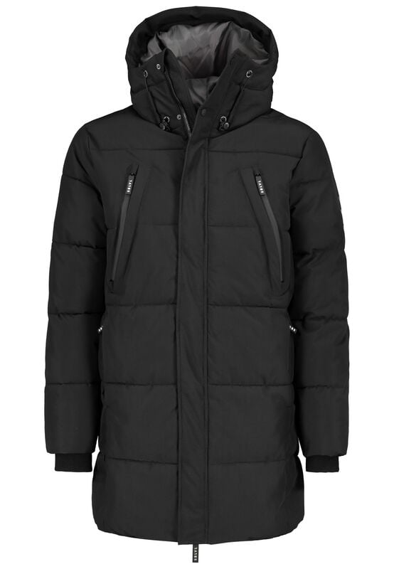 Sublevel Wintermantel - OUTDOOR PUFFER COAT - S bis XL - für Männer - Größe L - schwarz von Sublevel