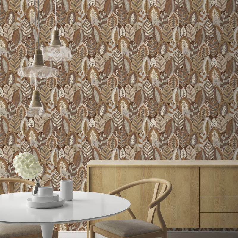 Sublime Vliestapete "ARTY LEAVES", botanisch, Design Tapeten von Sublime