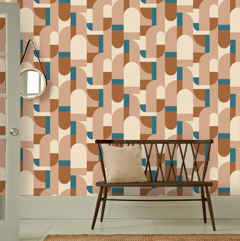 Sublime Vliestapete "Beau Geo" geometrisch geprägt 10mx52cm (ca. 5m2) von Sublime