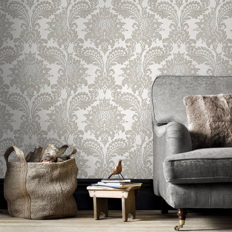 Sublime Vliestapete "DAMASK", Retro, Design Tapeten von Sublime