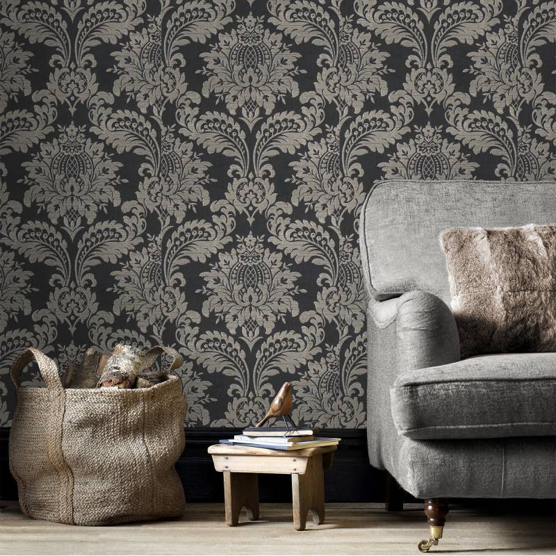 Sublime Vliestapete "DAMASK", Retro, Design Tapeten von Sublime