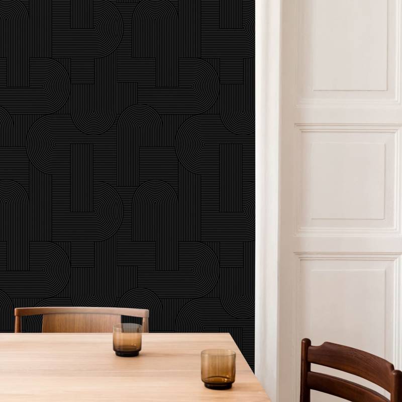 Sublime Vliestapete "Geo" geometrisch aufgeschäumt 10mx52cm (ca. 5m2) von Sublime