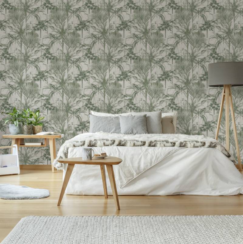 Sublime Vliestapete "JUNGLE TEXTURE" botanisch geprägt Design Tapeten von Sublime