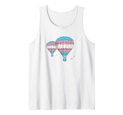 Transgender Pride Heißluftballon LGBT Trans Männer Frauen Flagge Tank Top Transgender Pride Heißluftballon LGBT Trans Männer Frauen Flagge Tank Top von Sublte LGBTQ Trans Pride Flag Designs