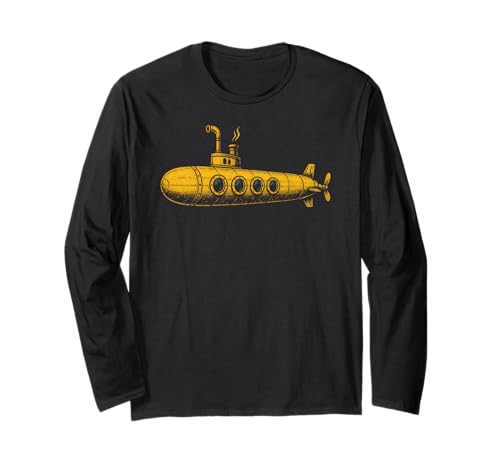 U-Boot Veteran US Submariner Kriegsschiff Herren Damen Langarmshirt von SubmarineAxis1