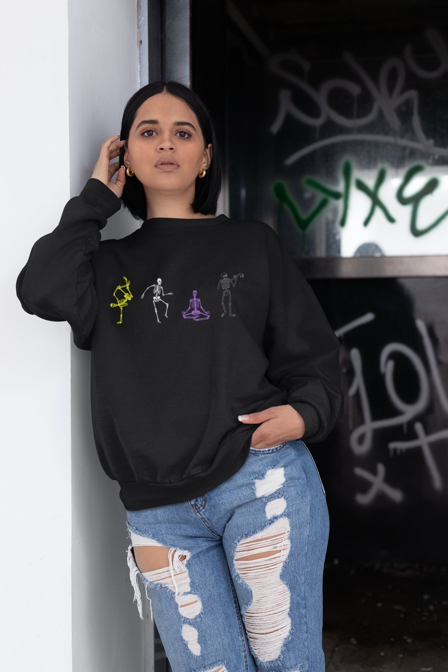 Nonbinary Sweatshirt, Halloween Non Binary, Subtiler Stolz Monat, Erwachsene Gender Neutral, Enby Skeleton Pullover, Lgbtq Lockerer Lgbt Geschenk Nonbinary Sweatshirt, Halloween Non Binary, Subtiler Stolz Monat, Erwachsene Gender Neutral, Enby Skeleton Pullover, Lgbtq Lockerer Lgbt Geschenk von SubtlePrideShop