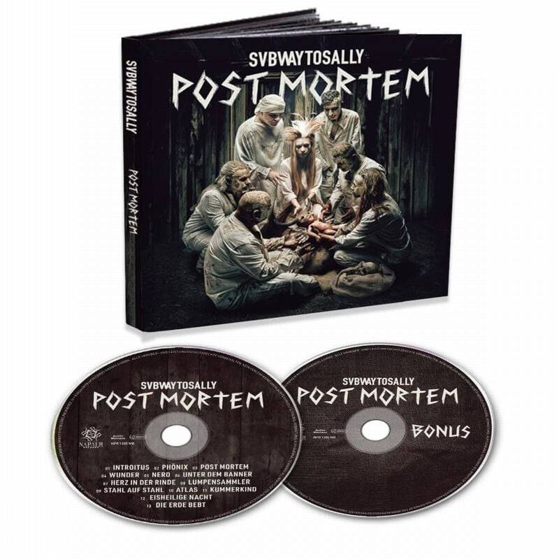 Subway To Sally Post mortem CD multicolor von Subway To Sally