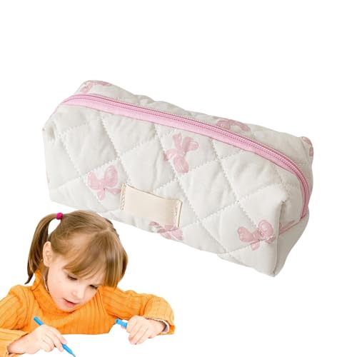 Federmäppchen Federmappe Bleistift, Aesthetic School Stuff Mäppchen Mit Schleife, Klein Und Süß Und Kann Als Spielzeugtasche, Schlüsseltasche Verwendet Werden, Geldtasche Für Zuhause, Schule Federmäppchen Federmappe Bleistift, Aesthetic School Stuff Mäppchen Mit Schleife, Klein Und Süß Und Kann Als Spielzeugtasche, Schlüsseltasche Verwendet Werden, Geldtasche Für Zuhause, Schule von Sucritude