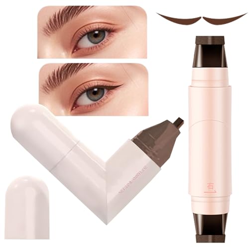 Sucritude Make-up Augenwinkel Stempel | 2-Spitzen Augenwinkel-Flügel-Stempel Für Make-up-Anwendung | Präzise Schablone, Cremiges Gel Schnelltrocknende Kosmetik Sucritude Make-up Augenwinkel Stempel | 2-Spitzen Augenwinkel-Flügel-Stempel Für Make-up-Anwendung | Präzise Schablone, Cremiges Gel Schnelltrocknende Kosmetik von Sucritude