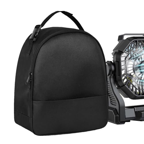 Sucritude Tasche Für Campinglüfter - Camping Fächer Aufbewahrungstasche - Multifunktionaler Organizer Wasserdicht mit Griff für Reiseutensilien wie Zahnbürste Zahnpasta Handtuch von Sucritude