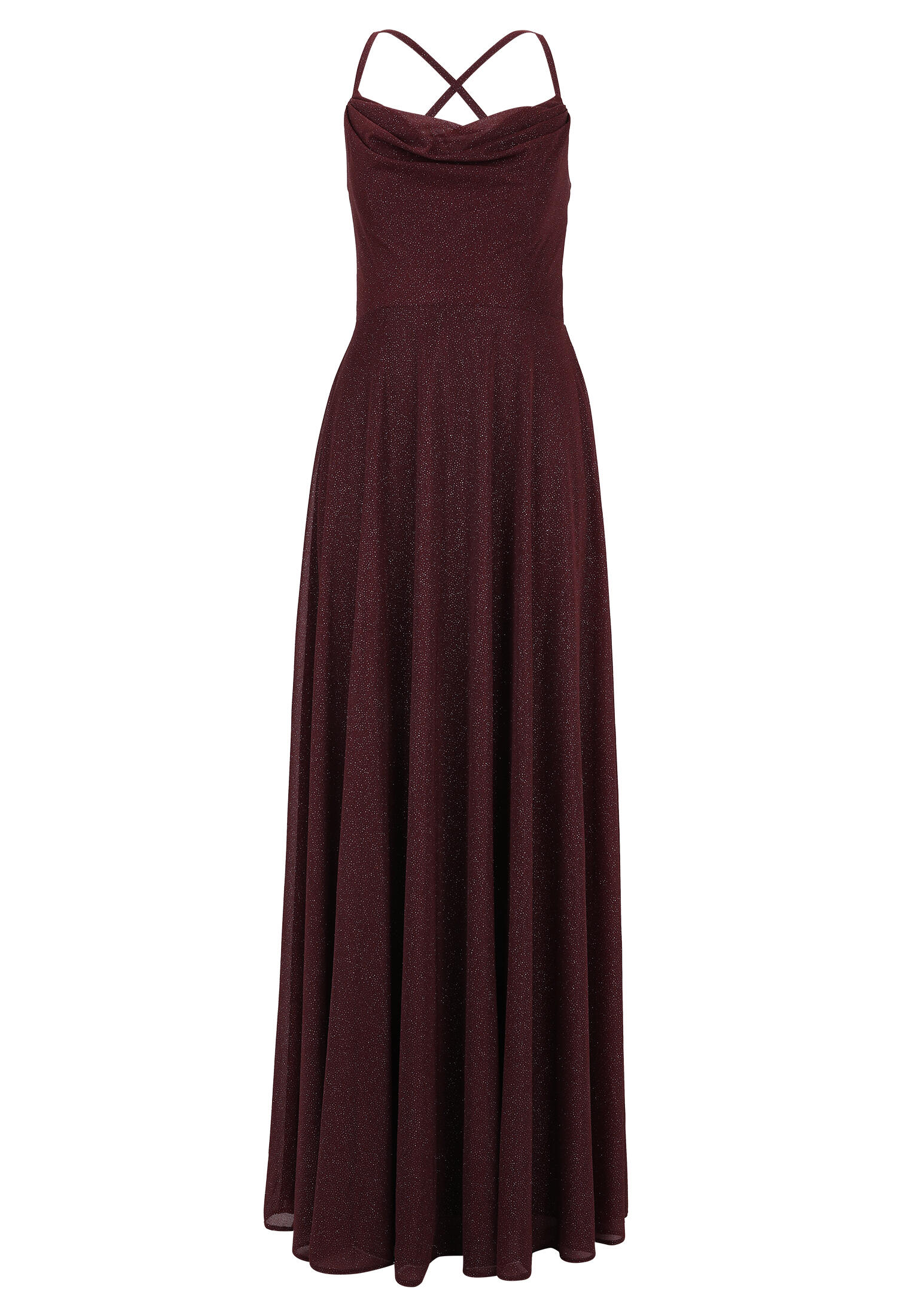 Suddenly Princess - Abendkleid dark red/grey - Gr. - 36 von Suddenly Princess