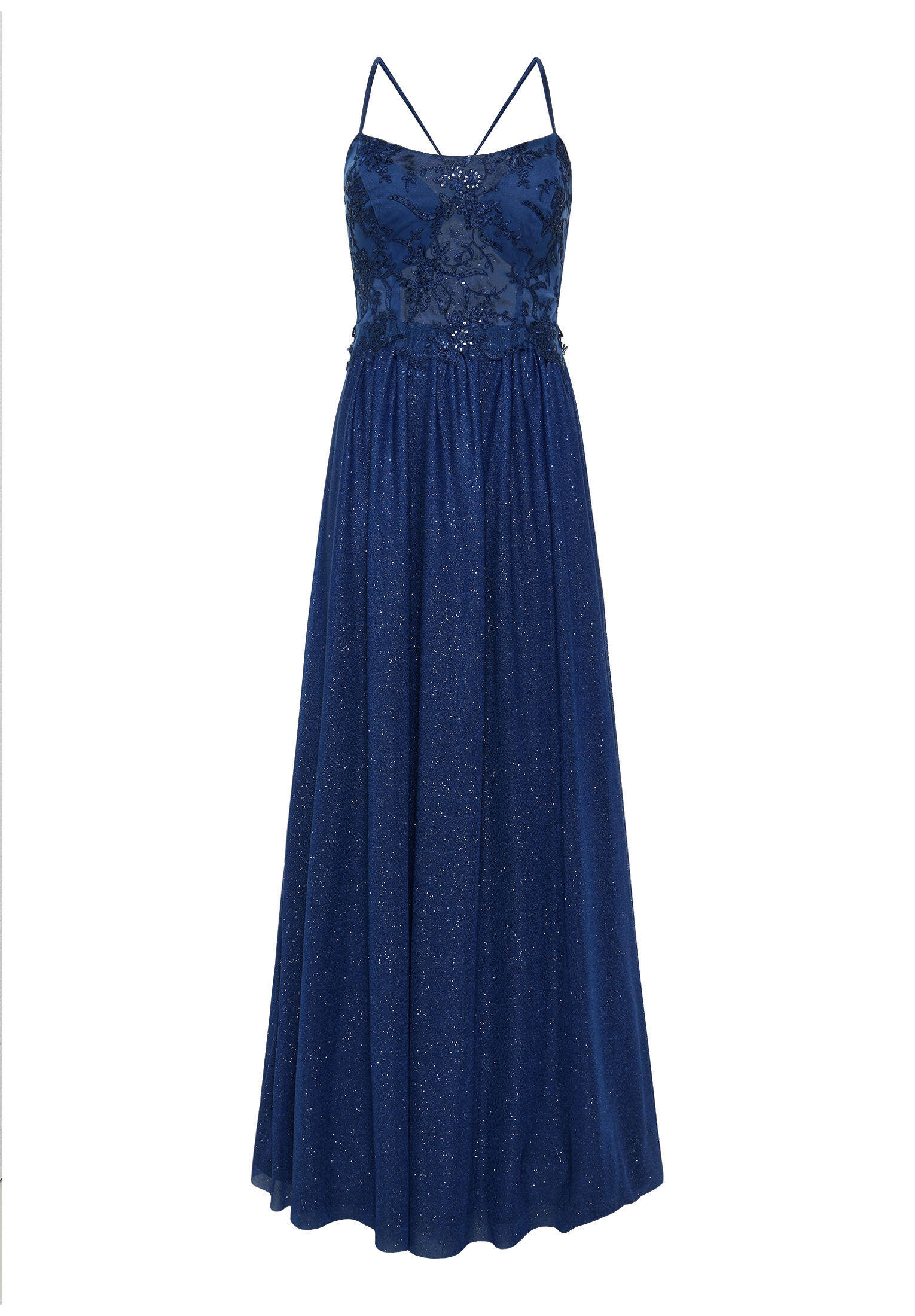Suddenly Princess - Abendkleid dunkelblau/grau - Gr. - 30 von Suddenly Princess