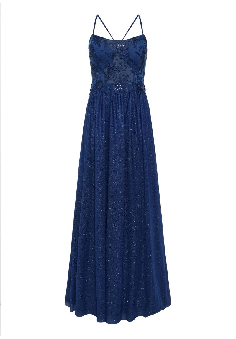 Suddenly Princess - Abendkleid dunkelblau/grau - Gr. - 42 von Suddenly Princess