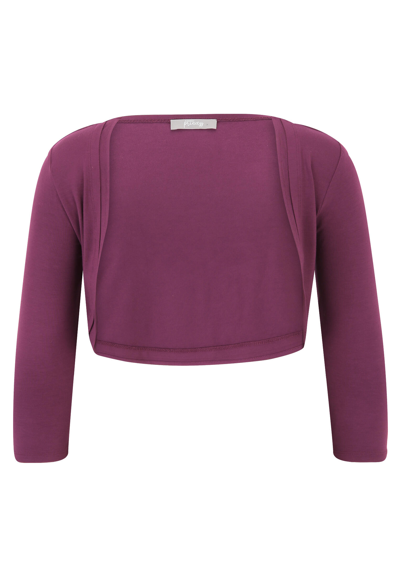 Suddenly Princess - Bolero-Jacke shiny bordeaux - Gr. - 42 von Suddenly Princess