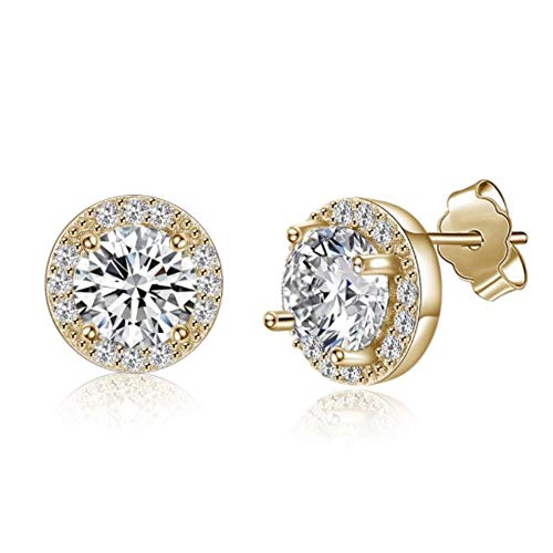 Frauen baumeln Ohrring Ohrringe Creolen Ohrstecker Weihnachten Schneeflocke Asymmetrisch Süße Ohrringe Kristall 925 Silber Pin Inlay Zirkon Ohrringe Damen (Color : F) von Sudemota