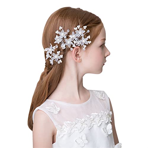 Hochzeits-Tiara Schönes Mädchen, Blumenmädchen-Haarnadel, Haarschmuck von Sudemota