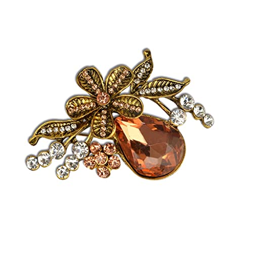 Sudemota Broschen & Anstecknadeln Brosche Vintage Glas Strass Persönlichkeit Brosche Kleidungszubehör Sudemota Broschen & Anstecknadeln Brosche Vintage Glas Strass Persönlichkeit Brosche Kleidungszubehör von Sudemota