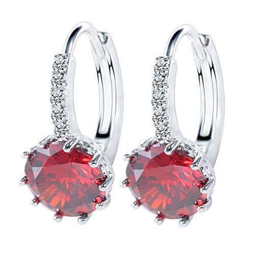 Sudemota Frauen baumeln Ohrring Ohrringe Creolen Ohrstecker Trendy Ohrstecker 925 Sterling Silber Damen Jubiläum Schmuck Geschenke,B (Color : F) von Sudemota
