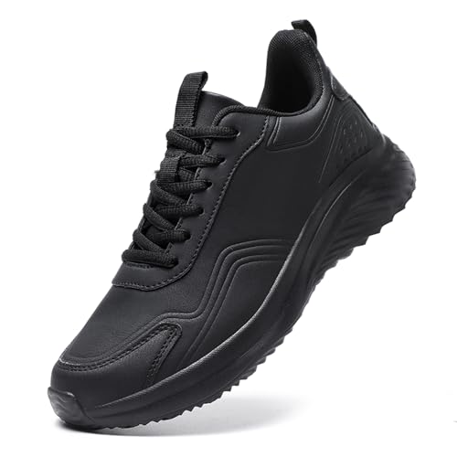Sudychen Herren Schuhe Sportschuhe Leichte Turnschuhe Laufschuhe rutschfeste Outdoor Casual Schuhe Schwarz von Sudychen