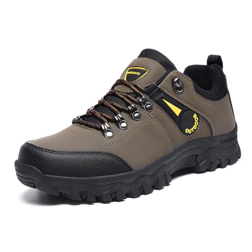 Sudychen Wanderschuhe Herren Wanderstiefel Leicht rutschfeste Trekkingschuhe Atmungsaktiv Outdoor Walkingschuhe Camping Hiking Sommer von Sudychen