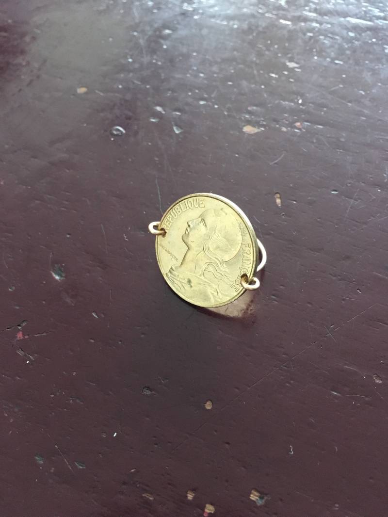 Ring Marianne 20 Cent Ring Marianne 20 Cent von SueJaulent