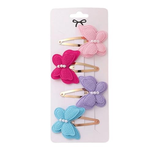 4pcs Stilvolle Doppelt Geschichtete Bogenhaarclip Für Verschiedene Altershaarbarrettes Angriffe Starker Halt Und Süßes Design von SueaLe