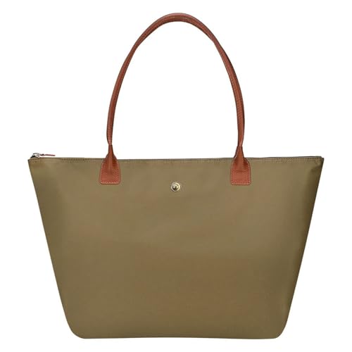 Damen Große Kapazität Dumplings Bag Falten Sie Schultermodetaschen All Matching Shopping Frauen Schulter Faltbare Handtasche Stylische Knödel Mode Shopping von SueaLe