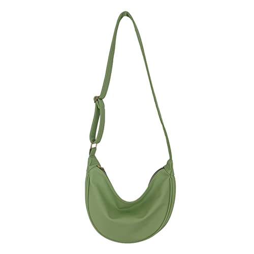 Damen Umhängetaschen Crossbody PU Dumpling Taschen All Matching Casual Satchels Unterarm Messenger Frauen Schulter Crossbody All Match Casual Satchel Dumpling von SueaLe