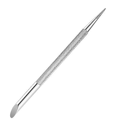 Doppelköpfige Nagelhautschusster Nägel Doting Werkzeug Edelstahl Nutine Remover Nägel Reiniger Maniküre Und Pediküre Nagelpflegewerkzeuge Professioneller Nagelpflege Organizer von SueaLe