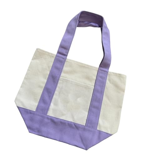 Einkaufstasche Mit Großer Kapazität Für Frauen All Matching Top Tasche Schulterschule Pendeln Sie Mittagessen Frauen Leinwand Casual Handtasche All Matching Schulter Modeeinkauf von SueaLe