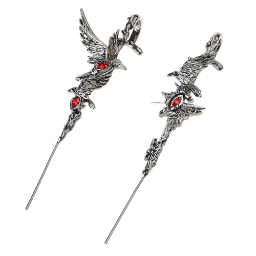 Einzigartige Designs Krähe Ohrhörigem Juwelier Mode Accessoire Für Diejenigen Die Dunkle Und Süße Kühle Ästhetik Einzigartige Krähedesigns Umarmen von SueaLe