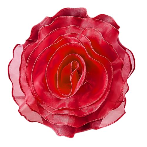 Elegante Rose Blumenbroschen Für Frauen Mode Flower Corsage Revers Pin Hochzeit Party Abzeichen Kleidung Accessoires Mode Pin von SueaLe
