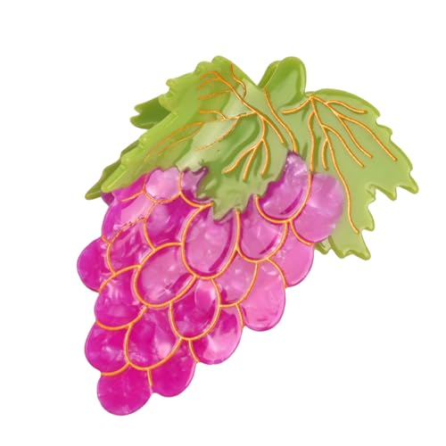 Eleganter Acetat Haarklauenclip Mit Obst Designs Frauen Haarzubehör Party Haarstücke Für Verschiedene Anlässe Geeignet von SueaLe