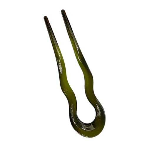 Französische Stile Haarnadel Elegant Twist Hair Stick Mode 2 Stecker Hochsteckfrisur Haarnadel Accessoires Für Frauen Und Mädchen von SueaLe