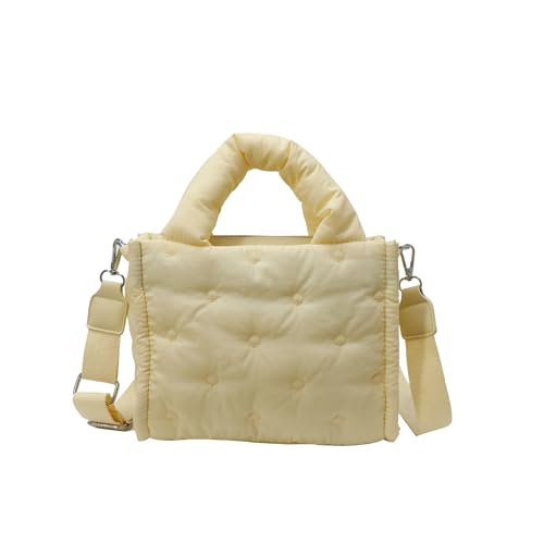 Frauen Bag Trendy Schulter Koreanische Stile Handtasche Geldbeutel Puffer Crossbody Top Quadratischer Frauen Crossbody Puffer Schulter Täglich Handtasche Geldbeutel Kleines Quadrat von SueaLe