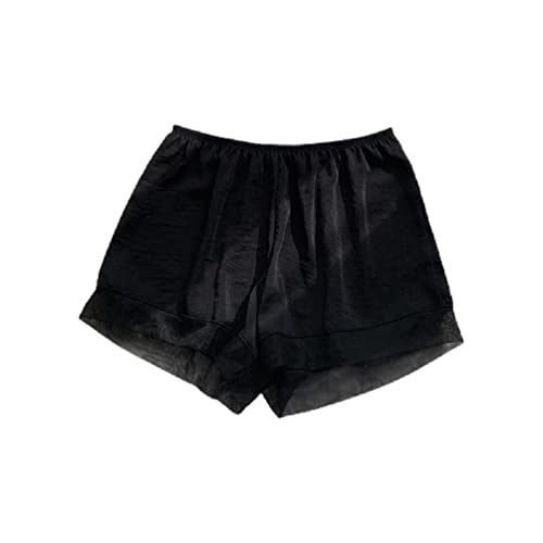 Frauen Chiffon Seide Sicherheit Shorts Slip Shorts Sommer Anti Chafing Shorts Dame Elastische Taille Boyshorts Lose BeiläUfige Shorts von SueaLe