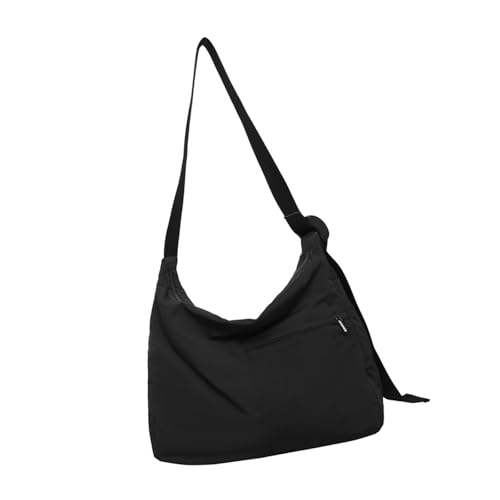 Frauen Leinwand Umhängetasche Einfache Crossbody School Shopping Japanische Stile Messenger Für Alltägliche Frauen Japanische Stile Schulterschule Große Kapazität Crossbody von SueaLe