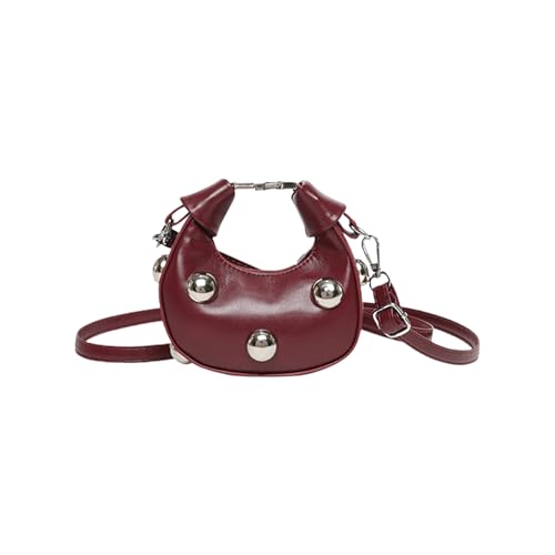 Frauen PU Leder Crossbody Tasche Einfache Kleine Umhängetasche Retro Boten Einkaufsdating Modehand Der Frauen Schulter Einfacher Crossbody PU Leder Messenger Kleine Handtasche von SueaLe