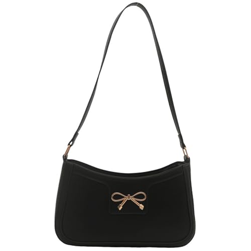 Frauen Umhängetaschen Bögen Handtasche All Matching Achsel Winter Achselhöhle Trendy Geldbörse Einfache Pendel Winter Schulter Für Frauen Schöne Bögen Achselhilfe Handtasche Trendy von SueaLe
