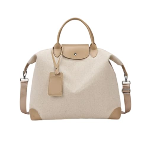 Geräumige Umhängetasche Mit Verstellbarem Riemen Multi Fach Reiseboten Freizeittasche Für Frauen Trendy Gym Begleitertasche von SueaLe