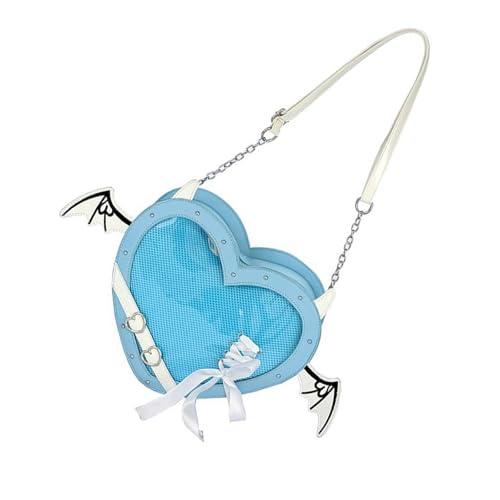 Japanische Stile Crossbody Body Schöne Schulter Herz Form Itabag Boten Dating Für Pin Display Japanischer Stil Crossbody Heart Form Schulter Schön Itabag Für Mädchen von SueaLe