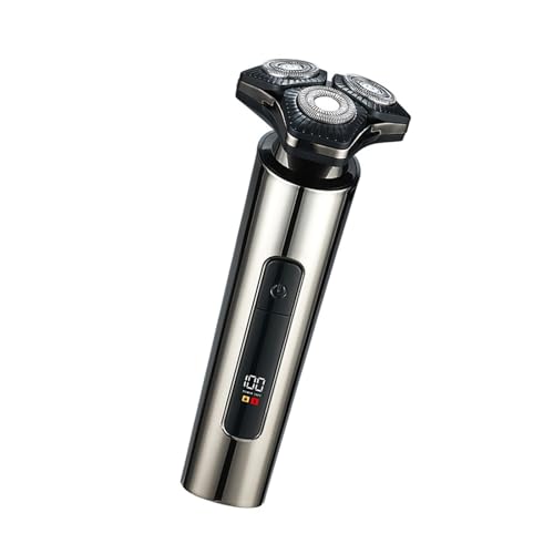 Kleine Elektrische Rasierer Reisefreundlicher IPX7 Trimmer Drei Köpfe Rasierer Leistungsstarke Rasiergerät Plastikstruktur Textur von SueaLe