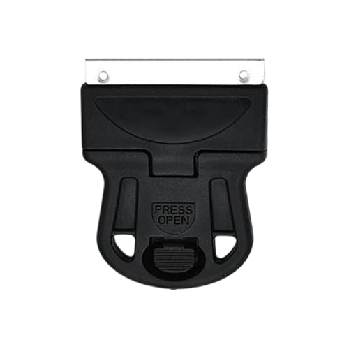 Kompaktes Nägelreinigungswerkzeug Mit Edelstahlklinge Und Bequemer Müheloser Aufkleber Etikett Kleberentfernung von SueaLe