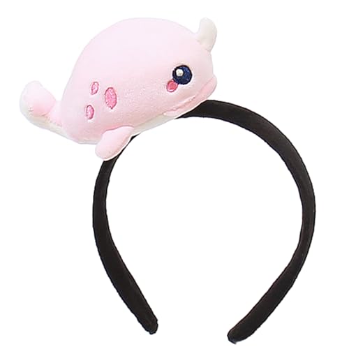 Lustiges Fisch Stirnband Niedliches Plüschtier Haarband Für Frauen Und Mädchen Haarschmuck Halloween Kopfschmuck Cosplay Haarschmuck von SueaLe