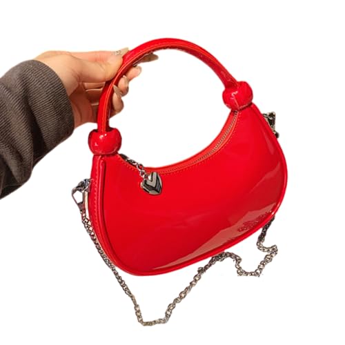 Luxuriöser Glänzender PU Umhängetasche Multi Funktionaler Outdoor Crossbody Bag Satchel Geldbörse Für Abendveranstaltungen Multi Funktionale Outdoor Schulter von SueaLe