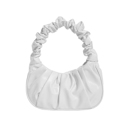 Mode Plissee Solid Color Lady Geldbeutel Vielseitige Telefontasche Große Kapazität Ruched Design Bag Für Mädchen Frauen Kleine Modehandtasche von SueaLe