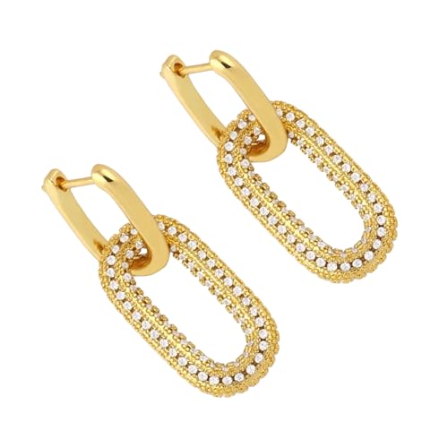 Mode Sternropfen Ohrringe Herzohrschnalel Anhänger Ohrring Multifauntal Ohrschmuck Für Tägliche Verschiedene Anlässe Geometrische Dangelohrringe von SueaLe