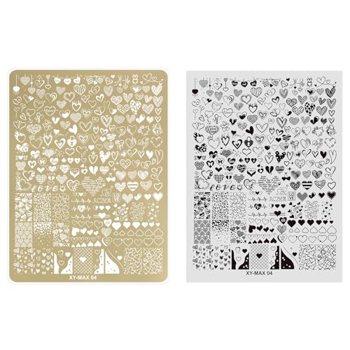 Nägel Kunst Stempel Templat von SueaLe