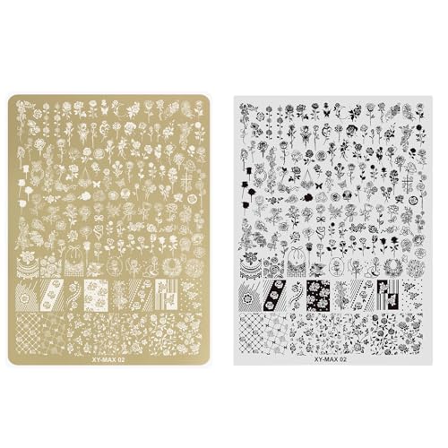 Nägel Kunst Stempel Templat von SueaLe