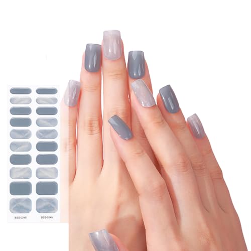 Professionelle Gel Nagelstreifen Komplette Wraps Für Mädchen Keine Wartezeit Keine Nagelschäden LED Lampe Erforderlich Nageldekoration von SueaLe